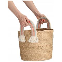 Zeller Καλάθι αποθήκευσης από πλεγμένο θαλάσσιο γρασίδι, Ø 30 cm