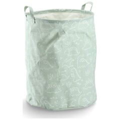 Καλάθι απλύτων Zeller "Dino", καμβάς Ø38x48