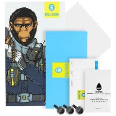 Blueo 5D Mr. Monkey Armor Camera Glass (Hot Bending) - για Samsung Galaxy S24 Ultra μαύρο