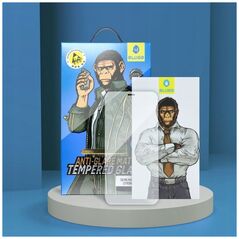 Blueo Σκληρυμένο Γυαλί 5D Mr. Monkey Glass - Apple iPhone 15 Pro μαύρο (Strong Matte)