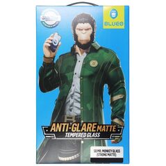 Blueo Γυαλί Ασφαλείας 5D Mr. Monkey Glass - Apple iPhone 15 Pro Max μαύρο (Strong Matte)