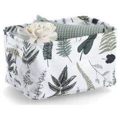 Zeller Υφασμάτινο καλάθι αποθήκευσης, 28 x 21 x 16 cm