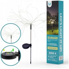 Διακοσμητικό Ηλιακό LED SUNARI FLS-90 Ηλιακά Πυροτεχνήματα 3000K 600mAh Li-Ion