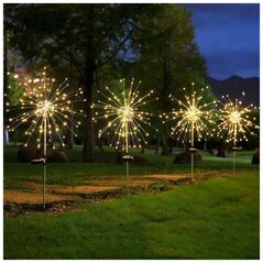 Διακοσμητικό Ηλιακό LED SUNARI FLS-90 Ηλιακά Πυροτεχνήματα 3000K 600mAh Li-Ion