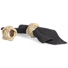 Σετ δαχτυλιδιών για πετσέτες από πλεκτή λυγαριά Zeller, Ø 5 cm