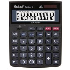 Αριθμομηχανή Rebell Panther 12 WB/BX