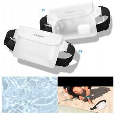 Spigen Spigen Aqua Shield WaterProof Waist Bag A620 2 Pack, snow white