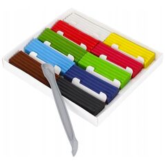 Πλαστελίνη 10 χρωμάτων με κυματιστό σχήμα Gabby από Starpak