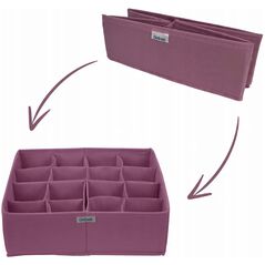 Κουτί αποθήκευσης με διαχωριστικά L μεγέθους 30,5x30,5x10cm Blossom 8000303317494