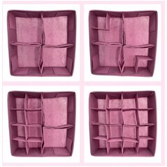 Κουτί αποθήκευσης με διαχωριστικά L μεγέθους 30,5x30,5x10cm Blossom 8000303317494