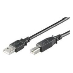 MicroConnect USB-A - USB-B καλώδιο USB 3 m Μαύρο (USBAB3B) 939679 5711045495625