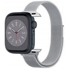 Spigen Spigen Metal Fit, ασημί - Apple Watch 41mm/40mm/38mm 13186172 8809896751568
