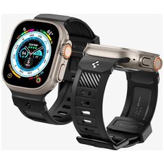 Spigen Spigen Rugged Ultra Band, matte black - Apple Watch 49mm/45mm/44mm/42mm