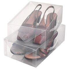 Κουτιά αποθήκευσης παπουτσιών 2τμχ. L 34x21x13cm Top Class 8004226401476