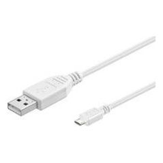 USB MicroConnect USB-A - καλώδιο microUSB 3 m Λευκό (USBABMICRO3W) 940190 5712505502143
