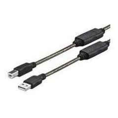 Καλώδιο USB VivoLink USB-A - micro-B 15 m Μαύρο (PROUSBAB15)