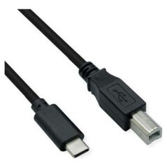 Καλώδιο USB Roline ROLINE USB 2.0 Τύπος C Καλώδιο C - B ST/ST μαύρο 4,5m