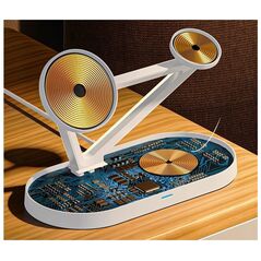 Ασύρματος φορτιστής Tech-Protect A41 3σε1 QI15W, λευκός