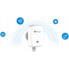 MILESIGHT Milesight EM300-TH Αισθητήρας Θερμοκρασίας και Υγρασίας LoraWan -30°C ~ 70°C IP67 Μνήμη έως 2800 τελευταίες τιμές
