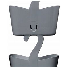 Πολυλειτουργικό ράφι μπάνιου TATAY Pakarinams 25x9x28cm γκρι 8411801237960