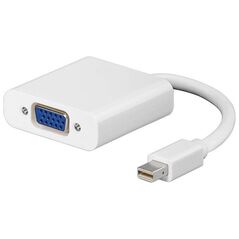Προσαρμογέας AV MicroConnect DisplayPort Mini - D-Sub (VGA) λευκός (MDPVGA)