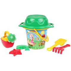 Σετ για άμμο L Κουβαδάκι + αξεσουάρ Technok 1455