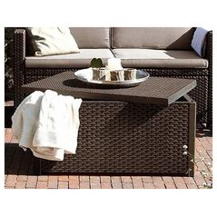 Τραπέζι/κουτί αποθήκευσης Arica καφέ 29200570599