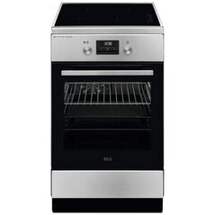 AEG 6000 Series SteamBake 58 L πλάτος 50 cm ανοξείδωτο ατσάλι - Ηλεκτρική κουζίνα με επαγωγική επιφάνεια