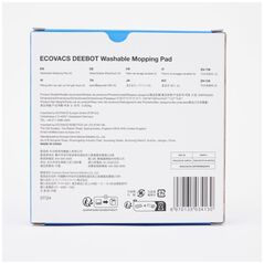Ecovacs DEEBOT N30 Pro Omni 4 τεμ. - Πανάκια καθαρισμού για ρομπότ ηλεκτρικής σκούπας