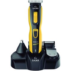 GA.MA GCX623 Sport μαύρο/κίτρινο - Σετ κουρευτικής μηχανής