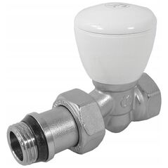 Giacomini Βαλβίδα καλοριφέρ ευθεία 1/2" Giacomini