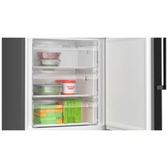 Bosch NoFrost 440 L ύψος 203 cm μαύρο - Ψυγείο
