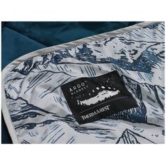Θερμαινόμενη κουβέρτα ταξιδιού Thermarest Argo Blanket - Γκρι με βουνά