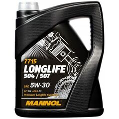 Mannol Mannol Λάδι Longlife 5W/30 συνθετικό για κινητήρες 5 L