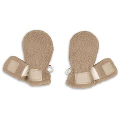 Νέο! Lodger Mittens Teddy βρεφικά γάντια Beige 0-12m MTT 630_0-12
