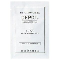 Depot, 300 Χτενίσματα Μαλλιών No. 304, Βοτανικό, Τζελ Στυλιζαρίσματος Μαλλιών, Για Στυλιζάρισμα, Ισχυρό Κράτημα, 10 ml Για Άνδρες