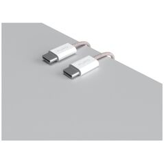 Puro Fabrik 2.0 USB-C to USB-C 60 W ροζ - Καλώδιο