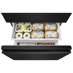 Hisense NoFrost 480 L ύψος 182 cm μαύρο - SBS ψυγείο