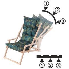 Ξαπλώστρα MARLENA ΠΡΑΣΙΝΟ ΓΡΑΣΙΔΙ Hobbygarden