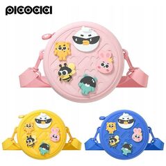 PICOCICI Μικρό στρογγυλό σακίδιο πλάτης k36 ροζ