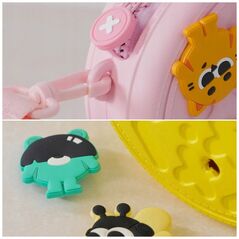 PICOCICI Μικρό στρογγυλό σακίδιο K36 κίτρινο