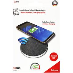 Φορτιστής 2GO 2GO Ασύρματος Φορτιστής Γρήγορης Φόρτισης 10W Micro-USB συμπεριλαμβανομένου καλωδίου