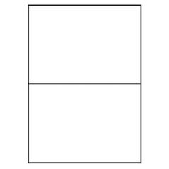 LOGO Ετικέτες A4, ματ, λευκές, 25 τεμ.