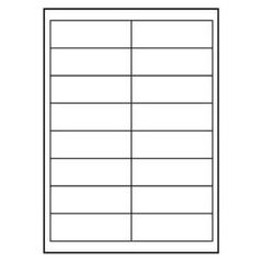 LOGO Ετικέτες A4, ματ, λευκές, 25 τεμ.