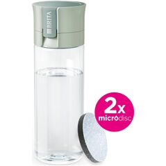 Φίλτρο μπουκάλι Brita Vital Παστέλ πράσινο + 2 φίλτρα MicroDisc 600ml