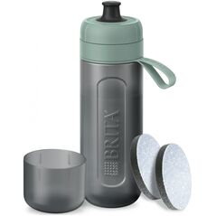 Φιάλη φιλτραρίσματος Brita Active Pastelowa πράσινο + 2 φίλτρα MicroDisc 600ml