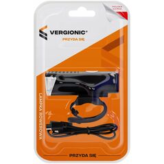 VERGIONIC ΙΣΧΥΡΟ ΜΠΡΟΣΤΙΝΟ ΦΩΣ ΠΟΔΗΛΑΤΟΥ LED 3 ΛΕΙΤΟΥΡΓΙΕΣ 300 LM USB 800mAh ΑΔΙΑΒΡΟΧΟ