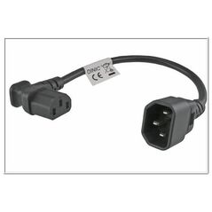 Καλώδιο τροφοδοσίας MicroConnect Power adapter C13 C14 angled