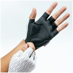 Γάντια ποδηλασίας RockBros MTB μέγεθος: XL - λευκό-μαύρο