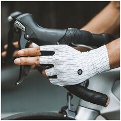 Ποδηλατικά γάντια RockBros δρόμου μέγεθος: S - λευκό-μαύρο